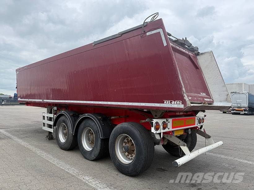 Kel-Berg Tipper / Alukastenmulde Kipper 30m3 Semi-reboques basculantes