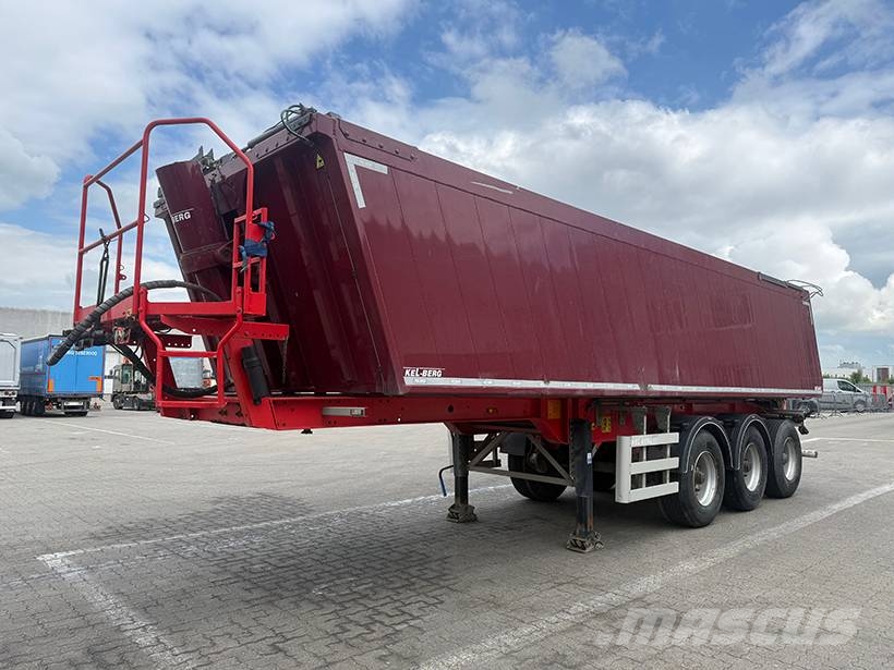 Kel-Berg Tipper / Alukastenmulde Kipper 30m3 Semi-reboques basculantes
