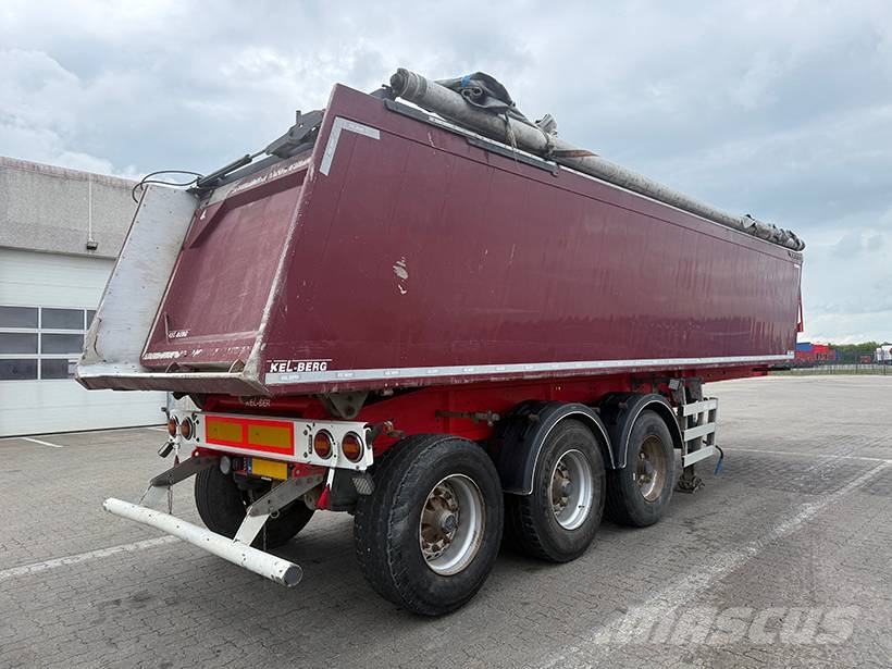 Kel-Berg Tipper / Alukastenmulde Kipper 30m3 Semi-reboques basculantes