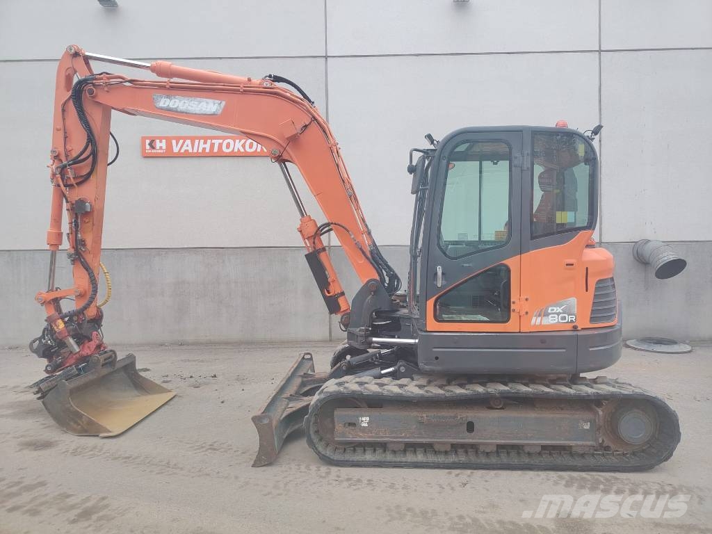 Doosan DX 80 R Közepes (midi) kotrók 7 t - 12 t