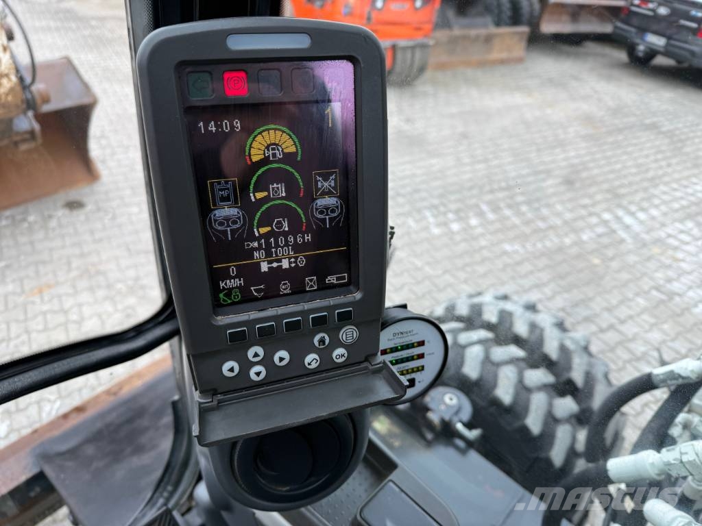 CAT M316D Mobilbagger Schnellwechsler 30 km/h 휠 굴삭기