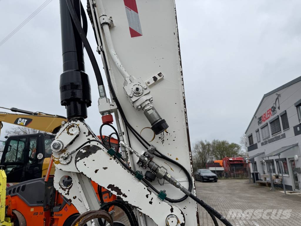CAT M316D Mobilbagger Schnellwechsler 30 km/h 휠 굴삭기