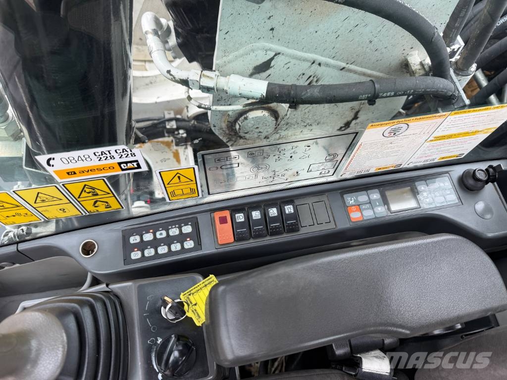 CAT M316D Mobilbagger Schnellwechsler 30 km/h 휠 굴삭기