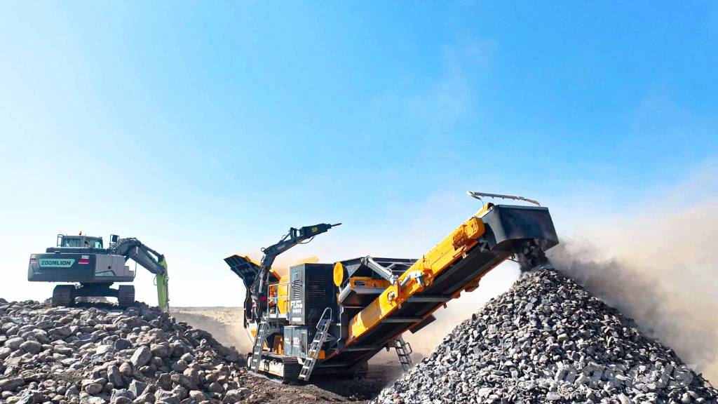 Fabo Fabo FTJ 11-75 MOBILER BACKENBRECHER 150-300 t/h Trituradores móveis