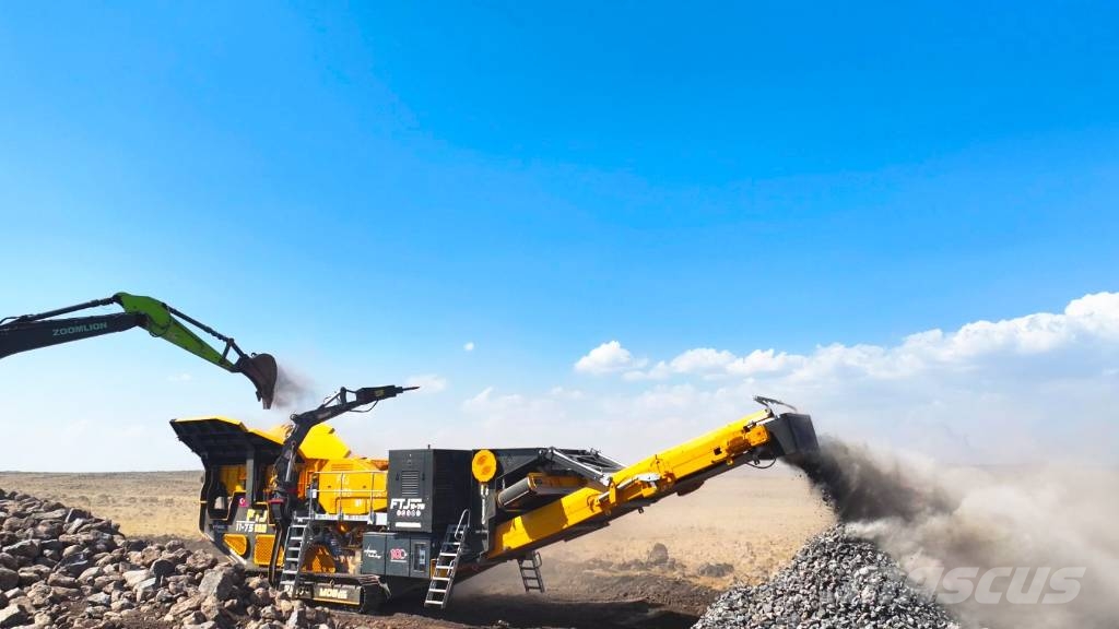 Fabo Fabo FTJ 11-75 MOBILER BACKENBRECHER 150-300 t/h Trituradores móveis