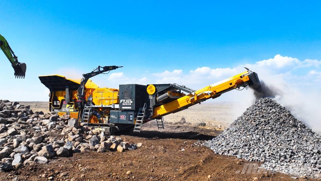 Fabo Fabo FTJ 11-75 MOBILER BACKENBRECHER 150-300 t/h Trituradores móveis