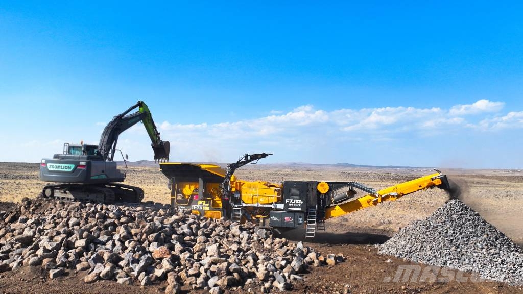 Fabo Fabo FTJ 11-75 MOBILER BACKENBRECHER 150-300 t/h Trituradores móveis
