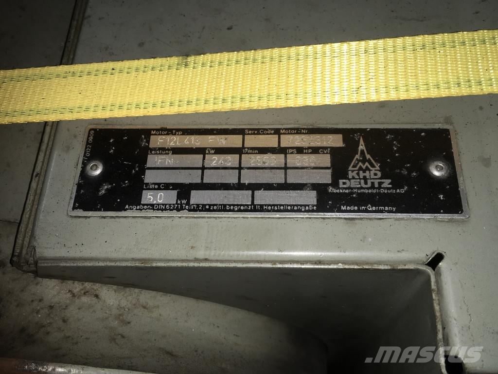 Deutz F12L413FW USED Construction - Others