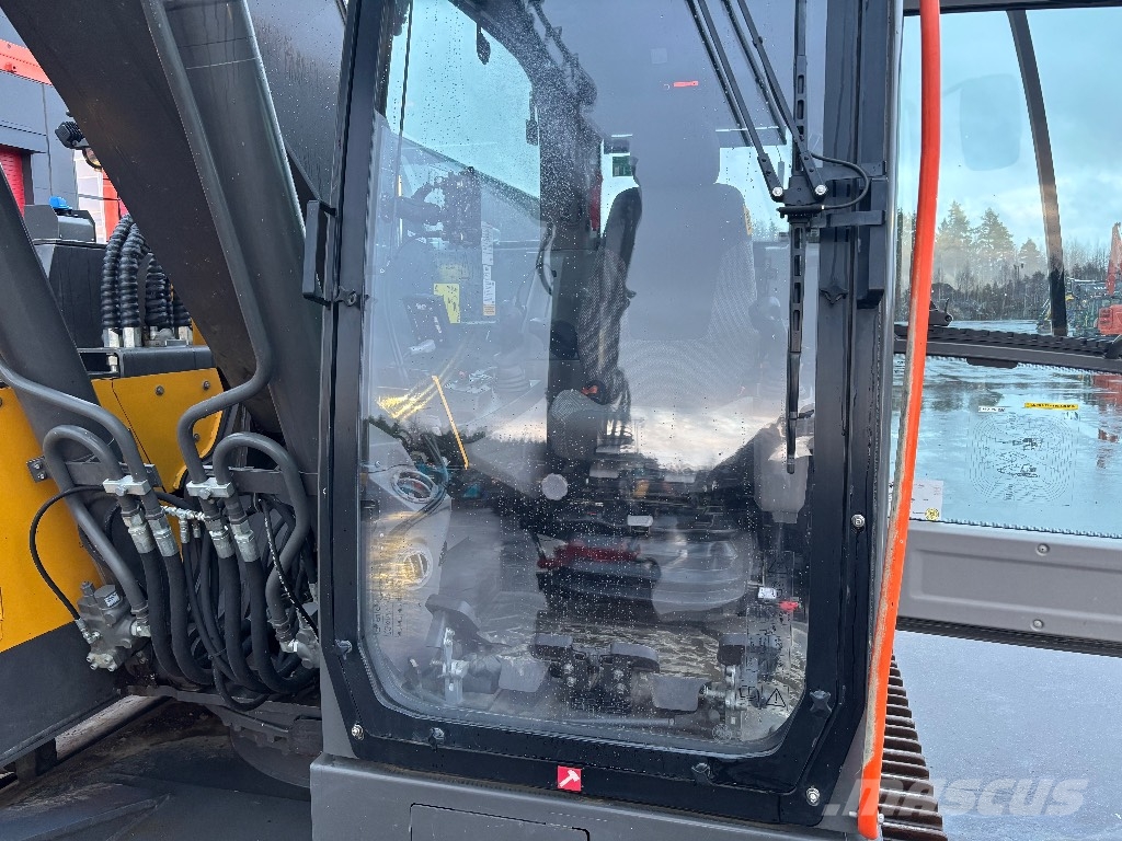 Volvo ECR 355 E / Pyörittäjä, Leica 3D, 2-kauhaa Telakaivukoneet