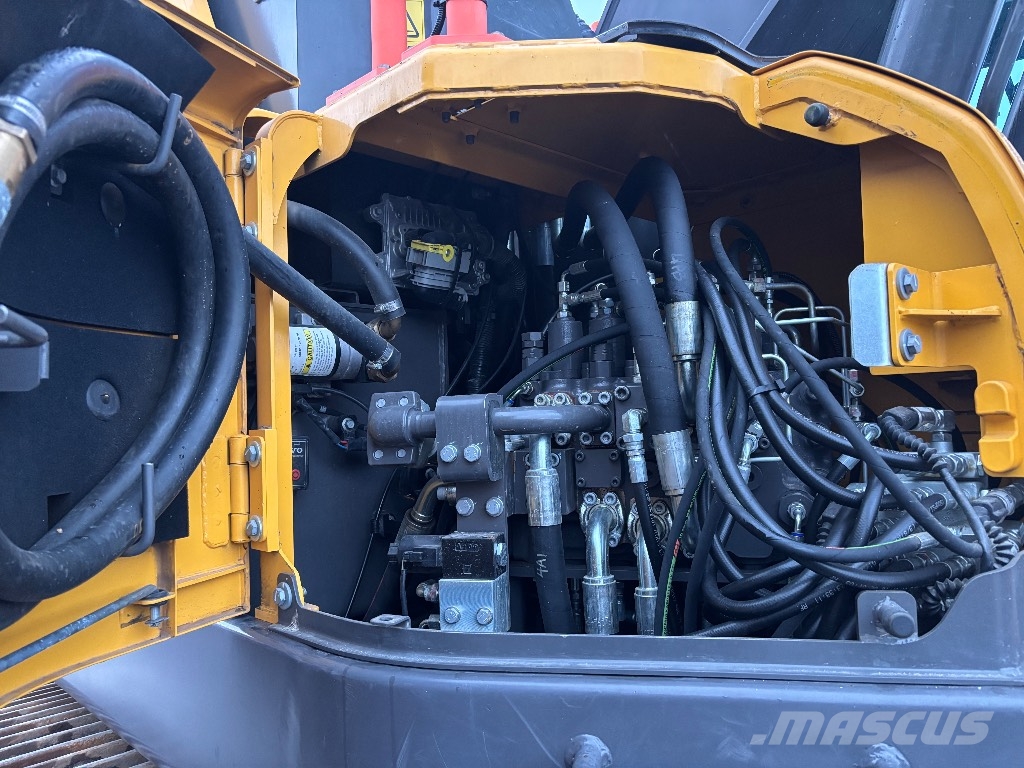 Volvo ECR 355 E / Pyörittäjä, Leica 3D, 2-kauhaa Telakaivukoneet