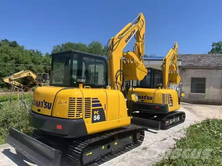 Komatsu PC56-7 حفارات صغيرة أقل من 7 طن (حفارات صغيرة)