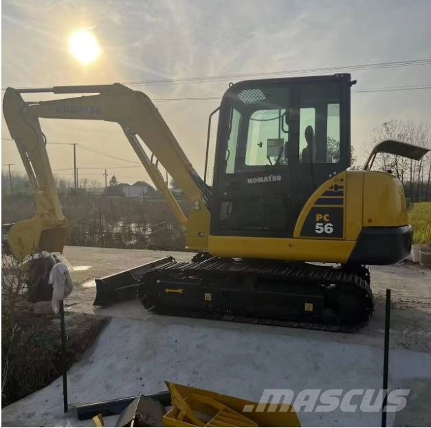 Komatsu PC56-7 حفارات صغيرة أقل من 7 طن (حفارات صغيرة)