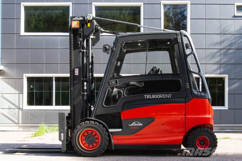 Linde E50HL-01 Електронавантажувачі