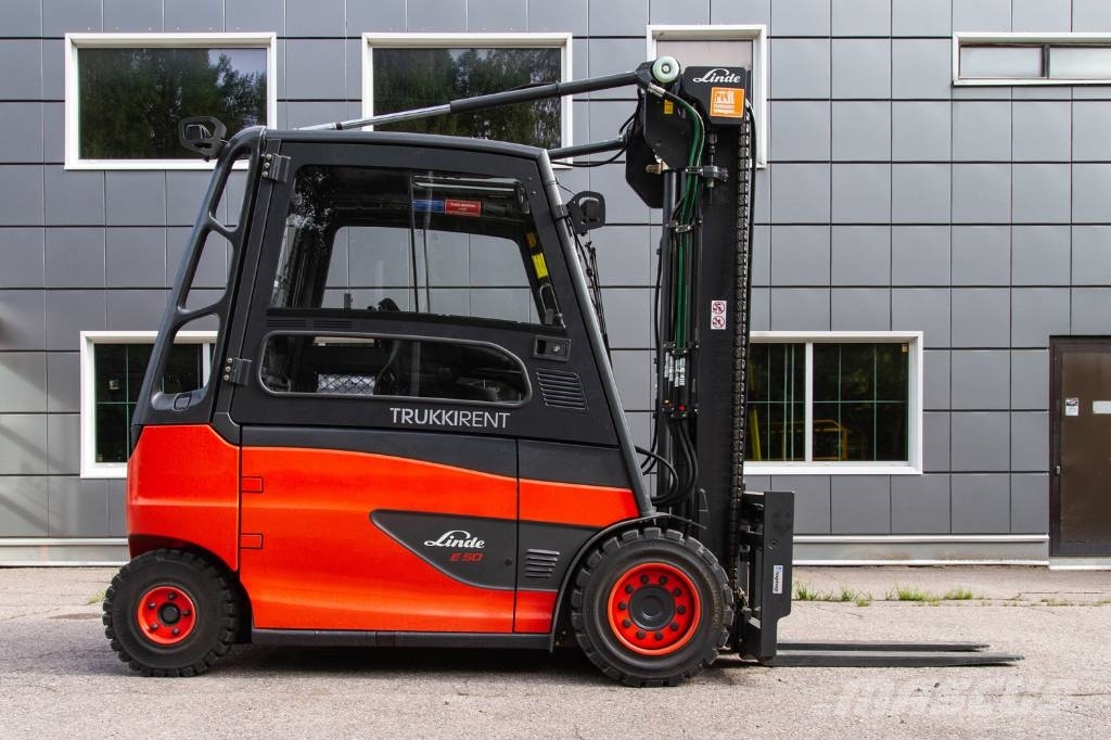 Linde E50HL-01 Електронавантажувачі