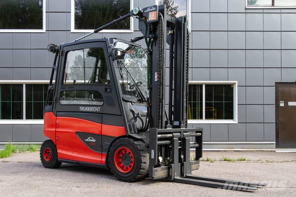 Linde E50HL-01 Електронавантажувачі