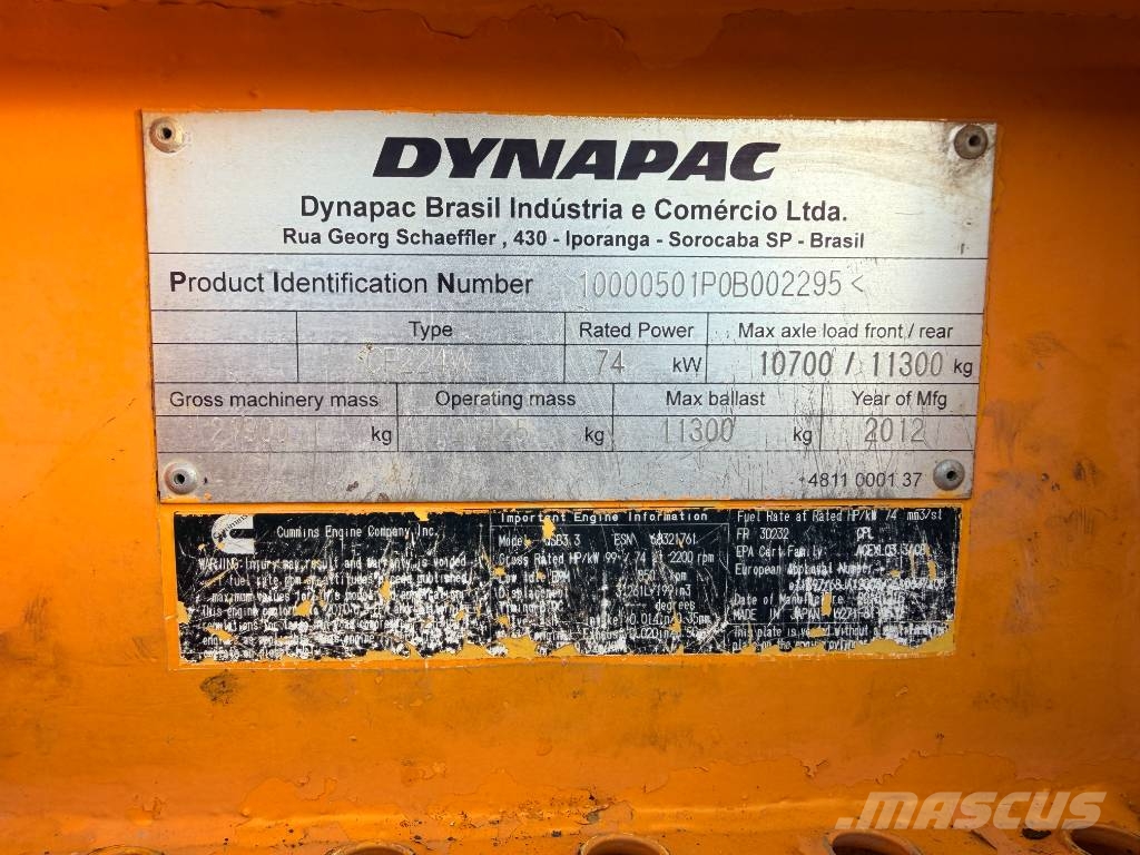 Dynapac CP224W Pneumatic tired rollers