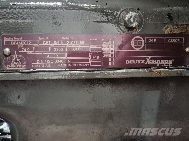 Deutz BF4M2012 Motores