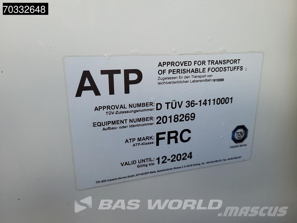 Renault D 280 D 4X2 Carrier cooler ATP/FRC 2000kg Ladebord Koelwagens