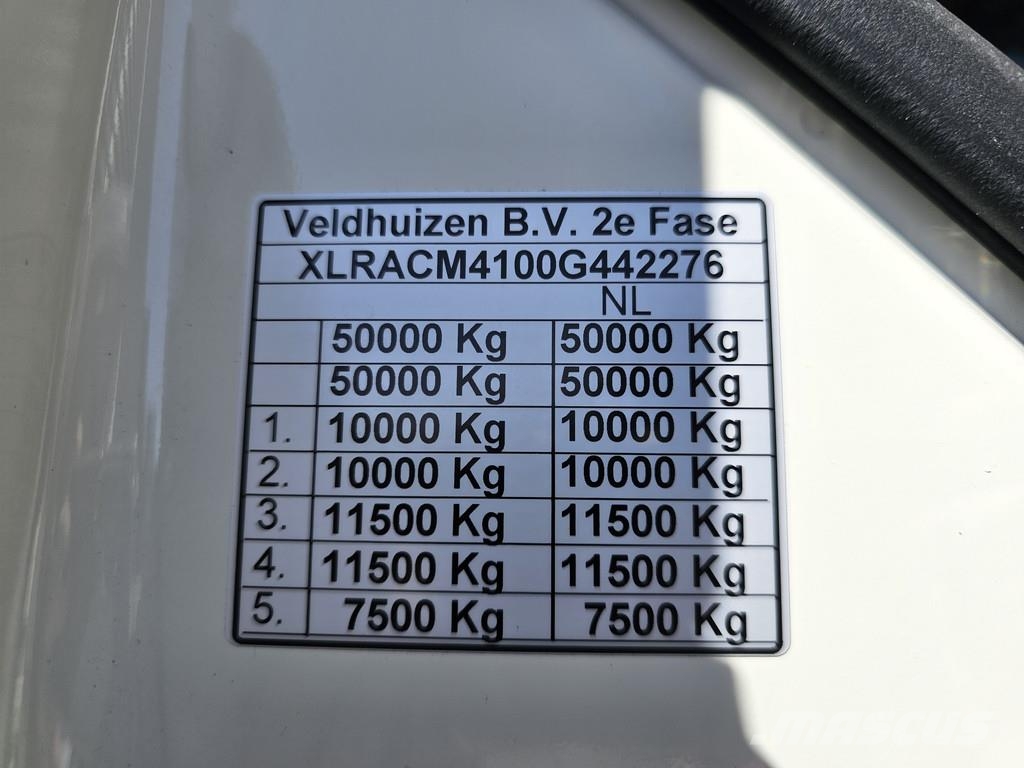 DAF CF 450 10x2 - 10x4 / FLIEGL DUWBAK / ASFALT Camiones bañeras basculantes o volquetes