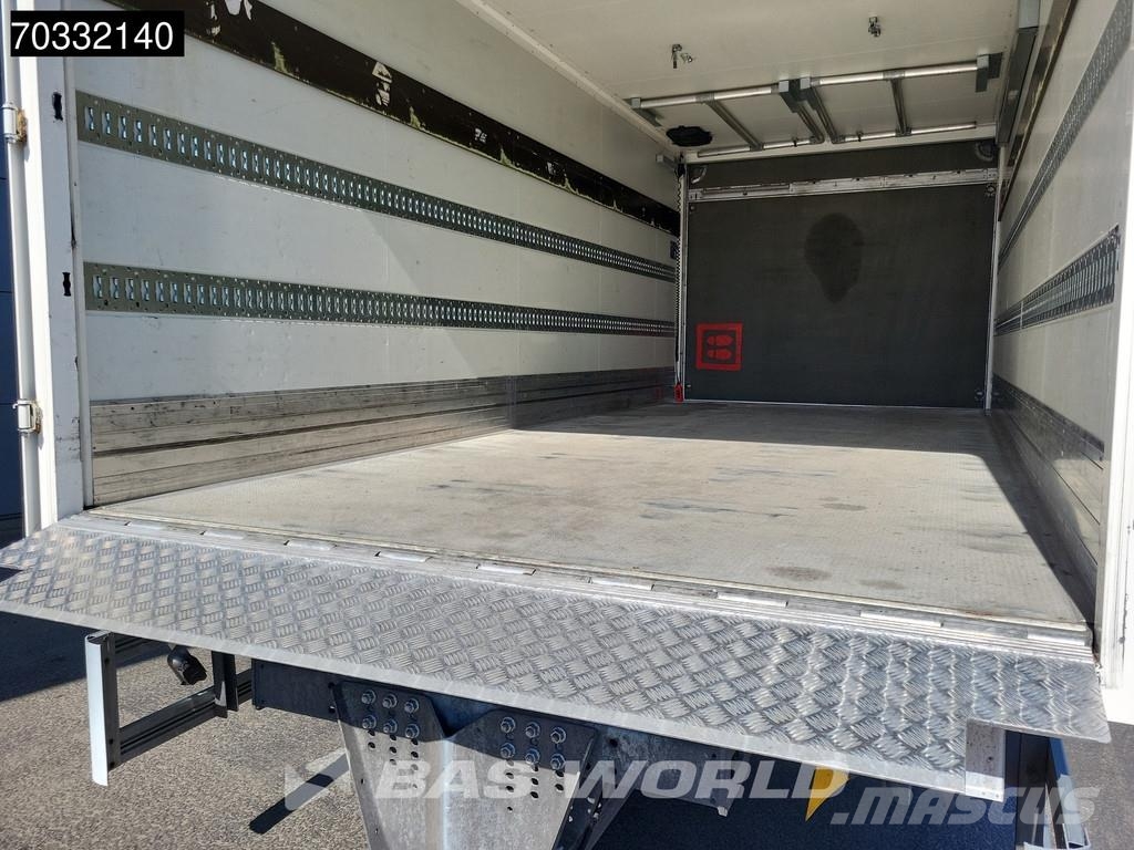 Wecon AKZ 218 2 axles Ladebordwand Durchlaufsystem LBW Gesloten opbouw trailers
