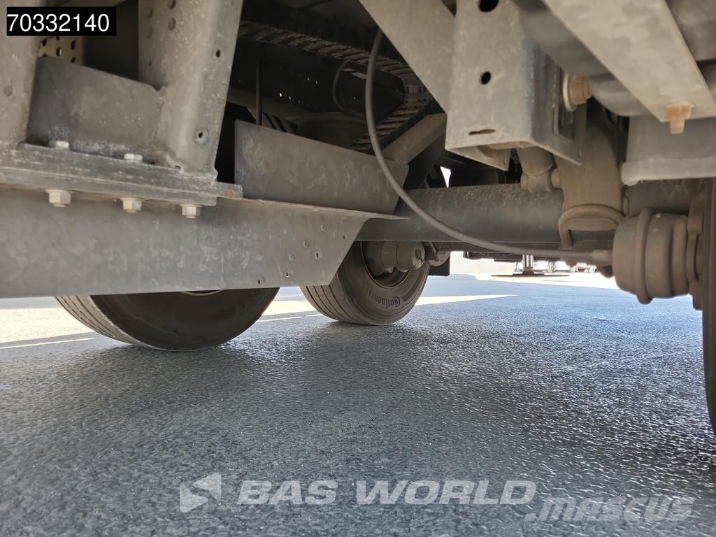 Wecon AKZ 218 2 axles Ladebordwand Durchlaufsystem LBW Gesloten opbouw trailers