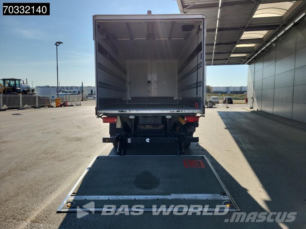 Wecon AKZ 218 2 axles Ladebordwand Durchlaufsystem LBW Gesloten opbouw trailers
