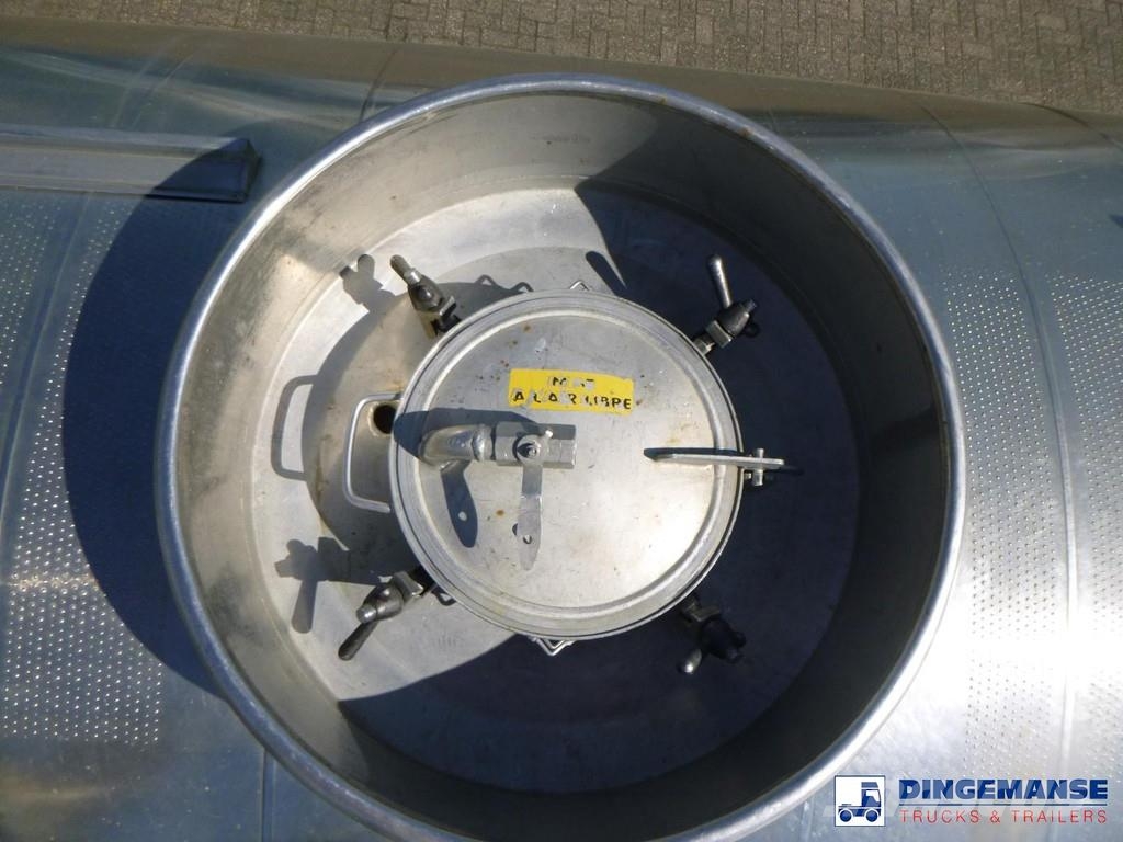 Magyar Chemical tank inox L4BH 32.5 m3 / 1 comp Tanktrailer