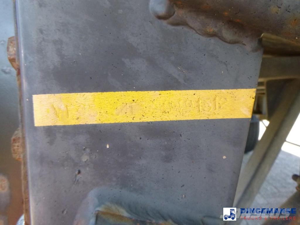 Magyar Chemical tank inox L4BH 32.5 m3 / 1 comp Tanktrailer