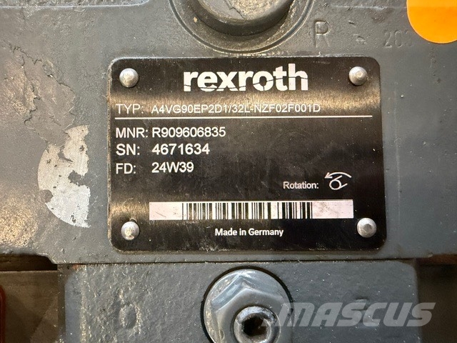 Rexroth A4VG90 HYDRAULIC PUMP Hydraulik