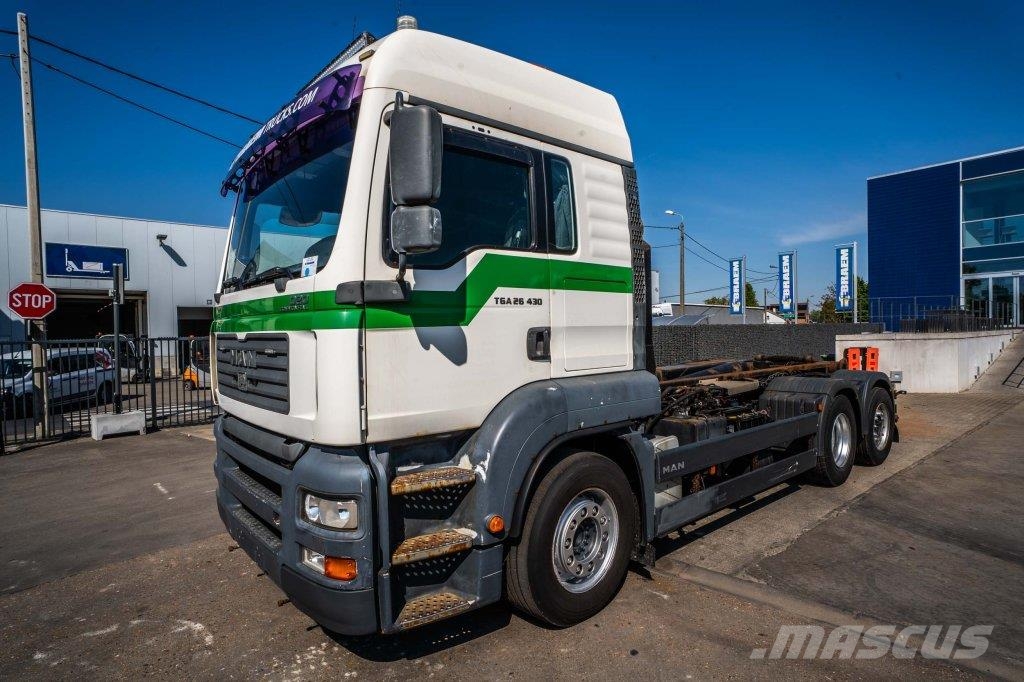 MAN TGA 26.430 LL Hákový nosič kontajnerov