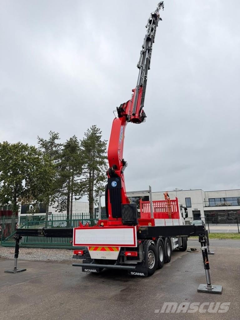 Scania G410 8x4 + 34m! CRANE EFFER 685/6S-JIB 6S + WINCH Rabljeni žerjavi za vsak teren