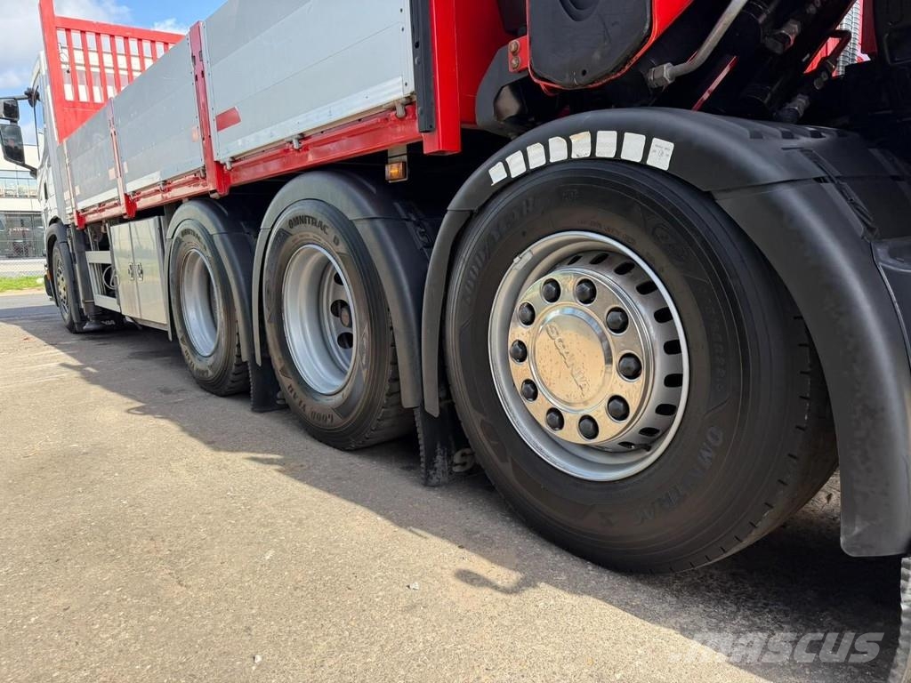 Scania G410 8x4 + 34m! CRANE EFFER 685/6S-JIB 6S + WINCH Rabljeni žerjavi za vsak teren