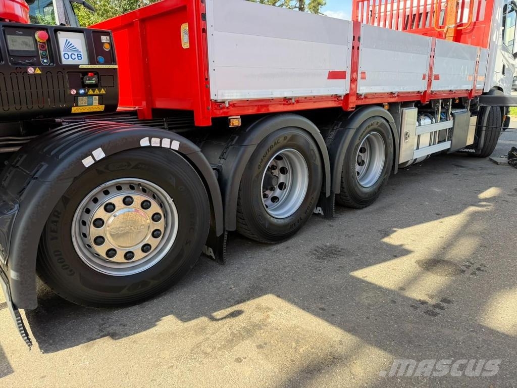Scania G410 8x4 + 34m! CRANE EFFER 685/6S-JIB 6S + WINCH Rabljeni žerjavi za vsak teren