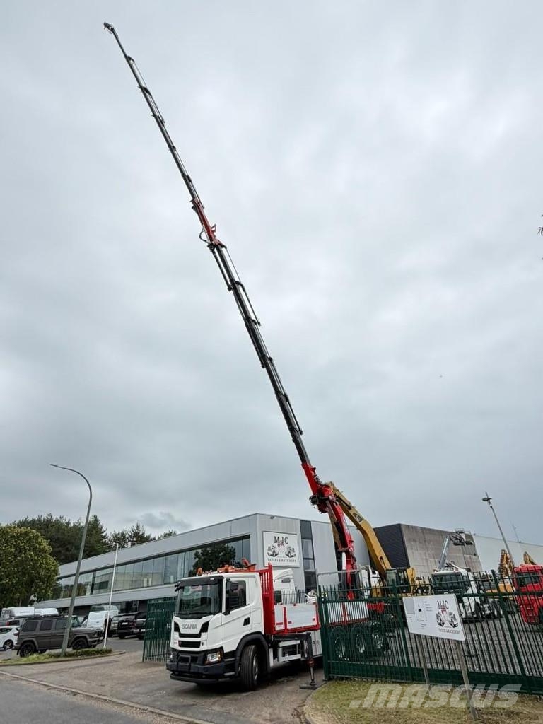 Scania G410 8x4 + 34m! CRANE EFFER 685/6S-JIB 6S + WINCH Rabljeni žerjavi za vsak teren