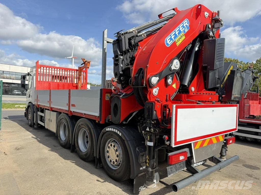 Scania G410 8x4 + 34m! CRANE EFFER 685/6S-JIB 6S + WINCH All terrain cranes