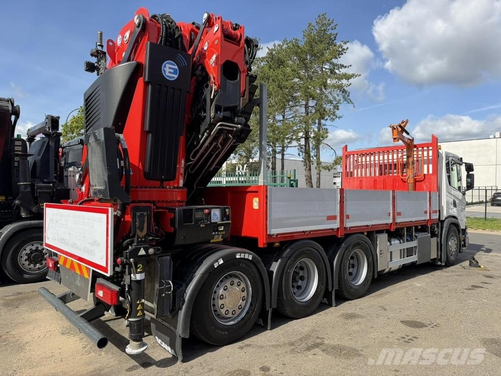 Scania G410 8x4 + 34m! CRANE EFFER 685/6S-JIB 6S + WINCH Rabljeni žerjavi za vsak teren