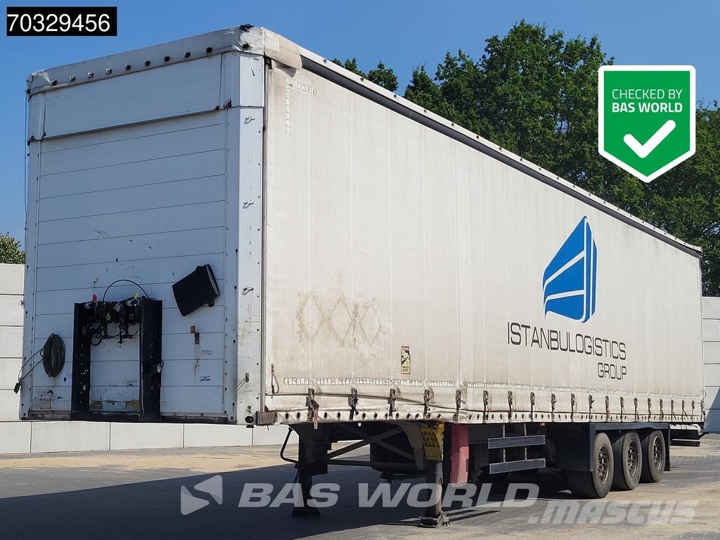 Schmitz Cargobull S3 3 axles SAF Sliding Roof Tents puspiekabes