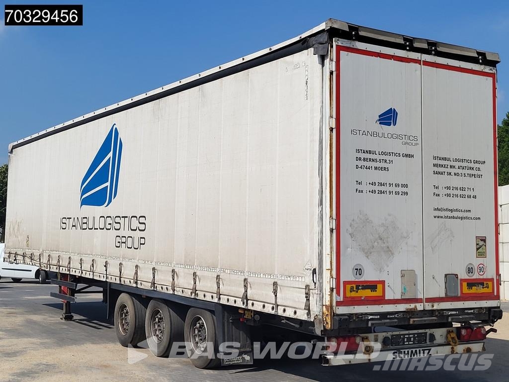 Schmitz Cargobull S3 3 axles SAF Sliding Roof Tents puspiekabes