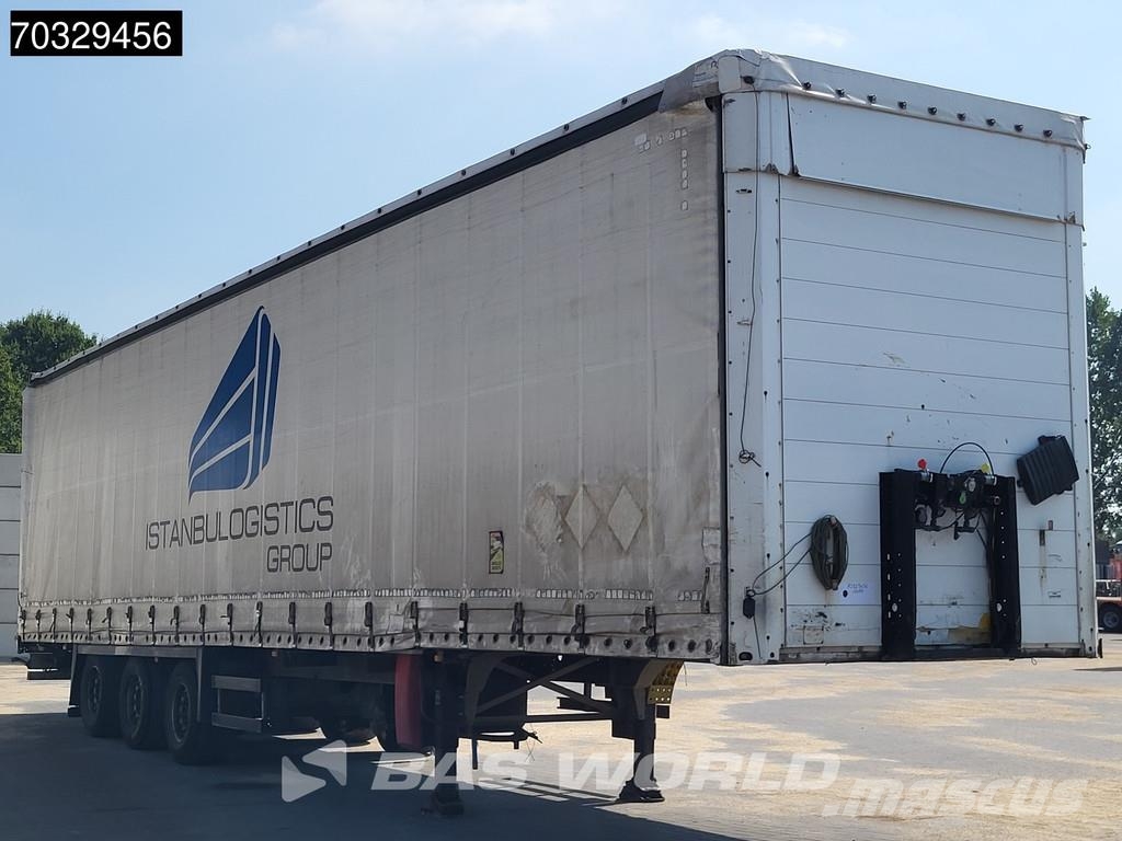Schmitz Cargobull S3 3 axles SAF Sliding Roof Tents puspiekabes