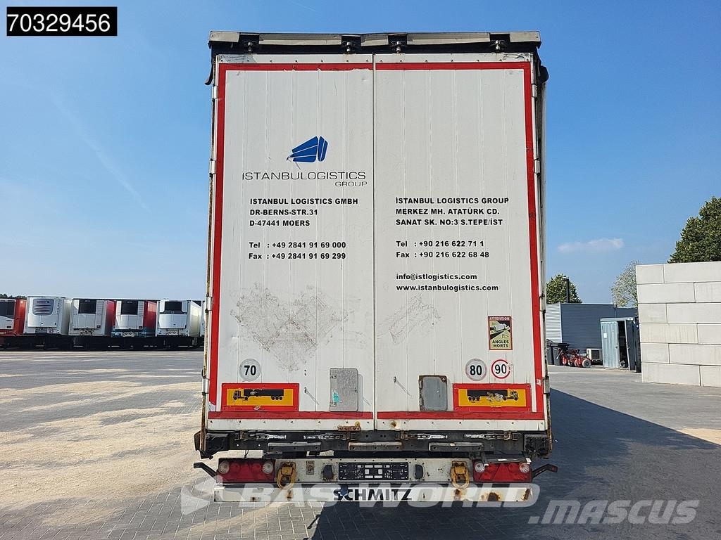 Schmitz Cargobull S3 3 axles SAF Sliding Roof Tents puspiekabes
