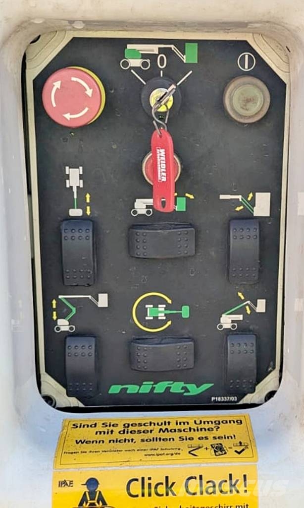 Niftylift HR17NE Knikarmhoogwerkers