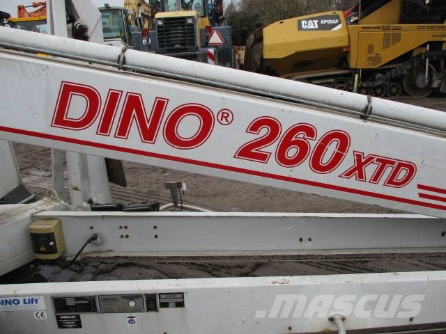 Dino 260 XTD المنصات الهوائية المثبتة على مقطورة