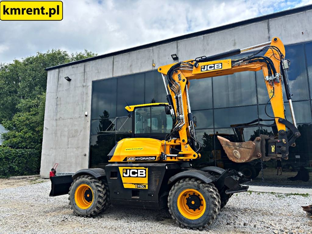 JCB HD110WT 4F KOPARKA KOŁOWA HYDRADIG POWERTILLT 2018 Lastik tekerli ekskavatörler