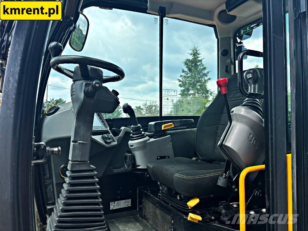 JCB HD110WT 4F KOPARKA KOŁOWA HYDRADIG POWERTILLT 2018 Lastik tekerli ekskavatörler
