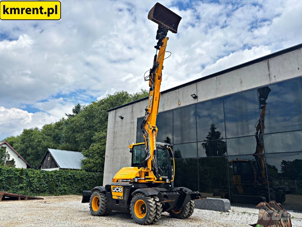 JCB HD110WT 4F KOPARKA KOŁOWA HYDRADIG POWERTILLT 2018 Lastik tekerli ekskavatörler