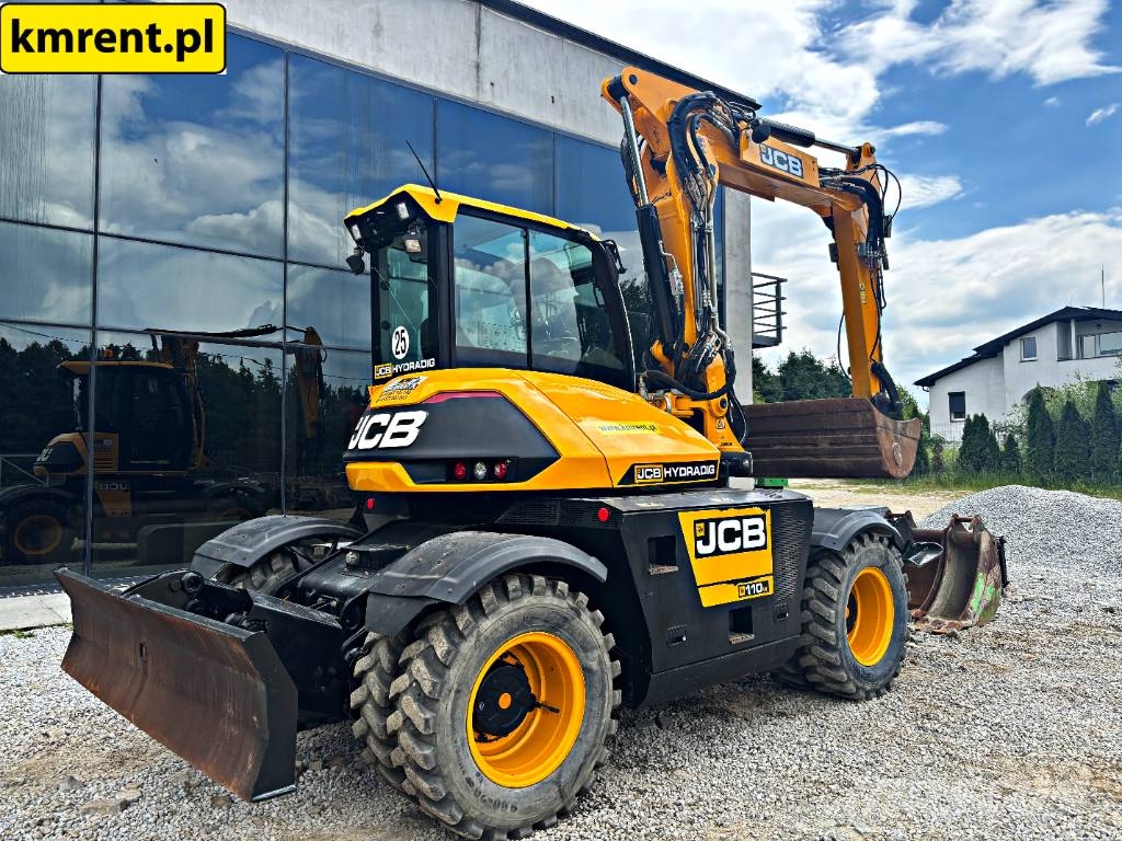 JCB HD110WT 4F KOPARKA KOŁOWA HYDRADIG POWERTILLT 2018 Lastik tekerli ekskavatörler