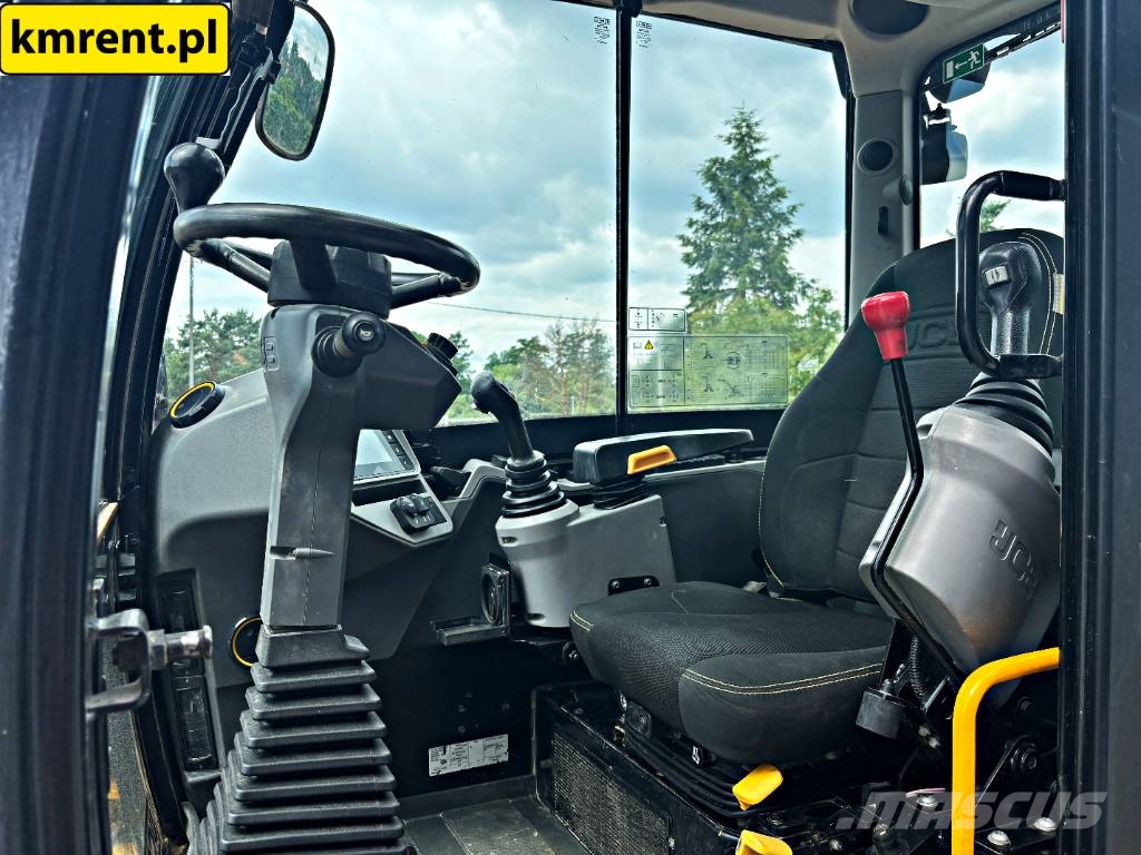 JCB HD110WT 4F KOPARKA KOŁOWA HYDRADIG POWERTILLT 2018 Lastik tekerli ekskavatörler
