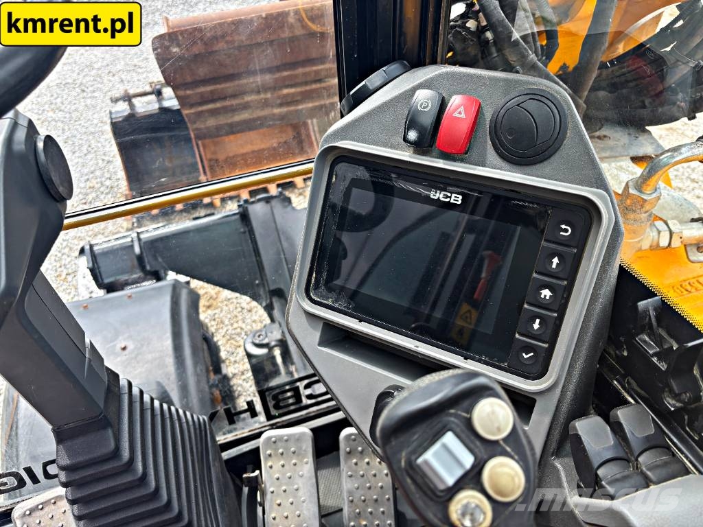JCB HD110WT 4F KOPARKA KOŁOWA HYDRADIG POWERTILLT 2018 Lastik tekerli ekskavatörler