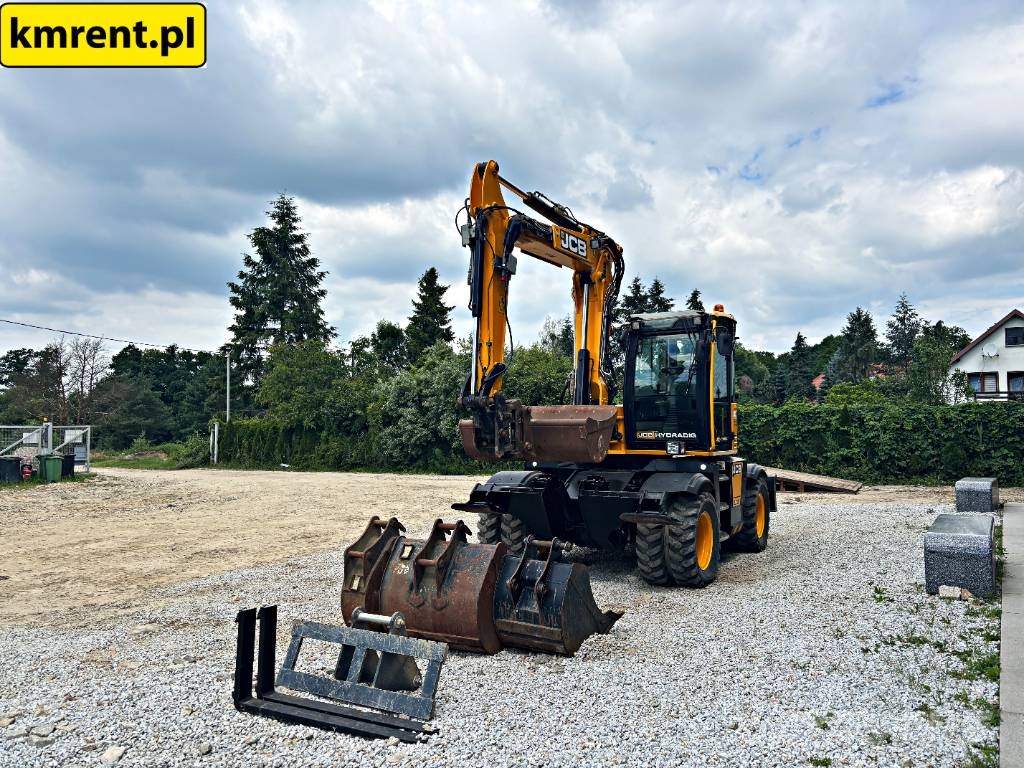 JCB HD110WT 4F KOPARKA KOŁOWA HYDRADIG POWERTILLT 2018 Lastik tekerli ekskavatörler