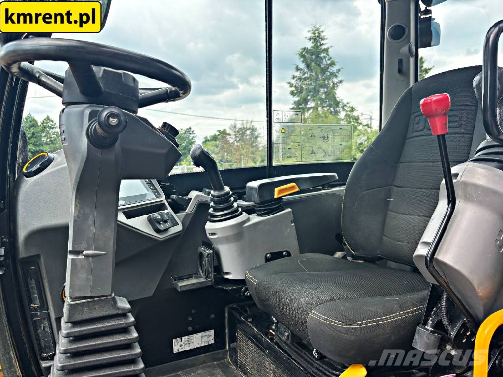 JCB HD110WT 4F KOPARKA KOŁOWA HYDRADIG POWERTILLT 2018 Lastik tekerli ekskavatörler